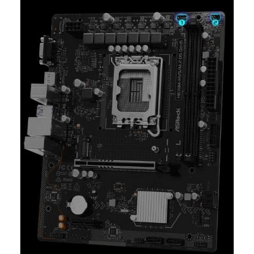 Bundkort Asrock H610M-HVS/M.2 D5 GEN5