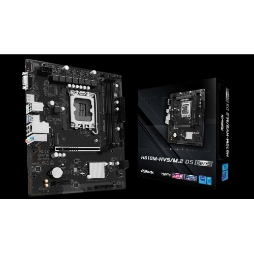 Bundkort Asrock H610M-HVS/M.2 D5 GEN5