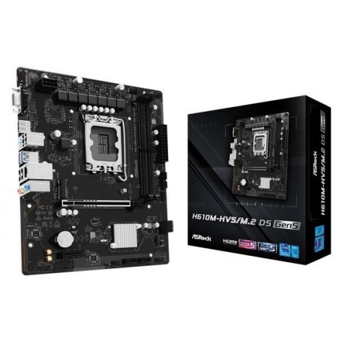 Bundkort Asrock H610M-HVS/M.2 D5 GEN5