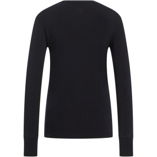 Langærmet T-shirt Odlo BL TOP crew neck l/s MERINO 260 - dame, sort, str. M