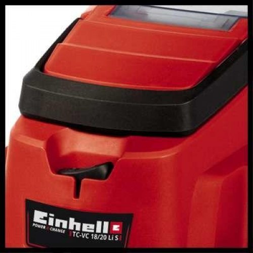 Våd- og tørsuger Einhell TC-VC 18/20 Li S-Solo - rød/sort/grå 20 l