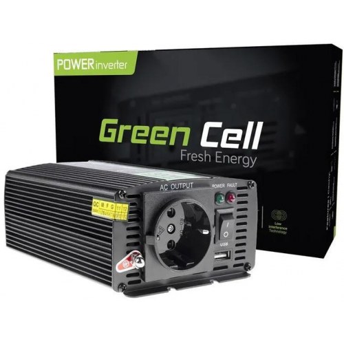 Bilinverter Green Cell INV01DE 300 W - sort