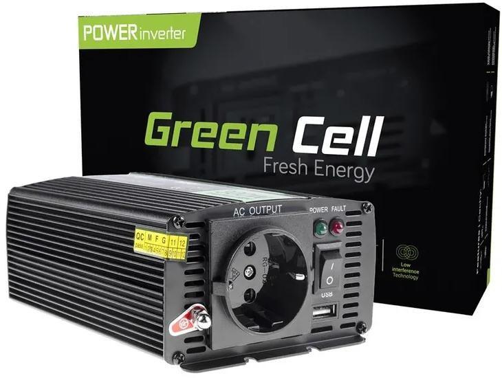 Bilinverter Green Cell INV01DE 300 W - sort