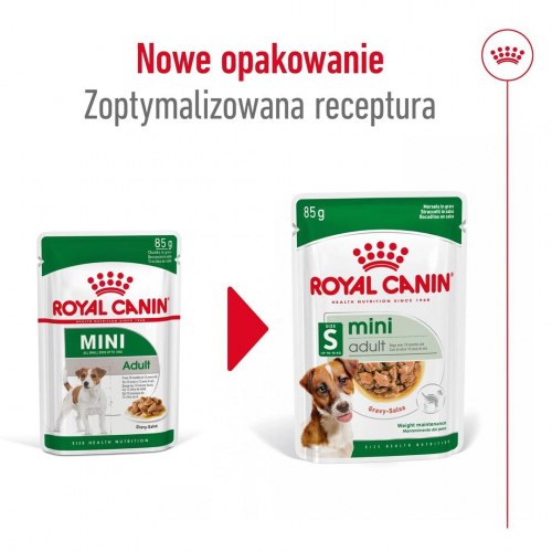 Vådfoder til hund Royal Canin Mini Adult - 12 x 85 g