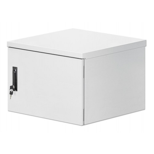 Vægmonteret 19" rackskab Intellinet Industrial IP55 9U - 600 mm, lysegrå