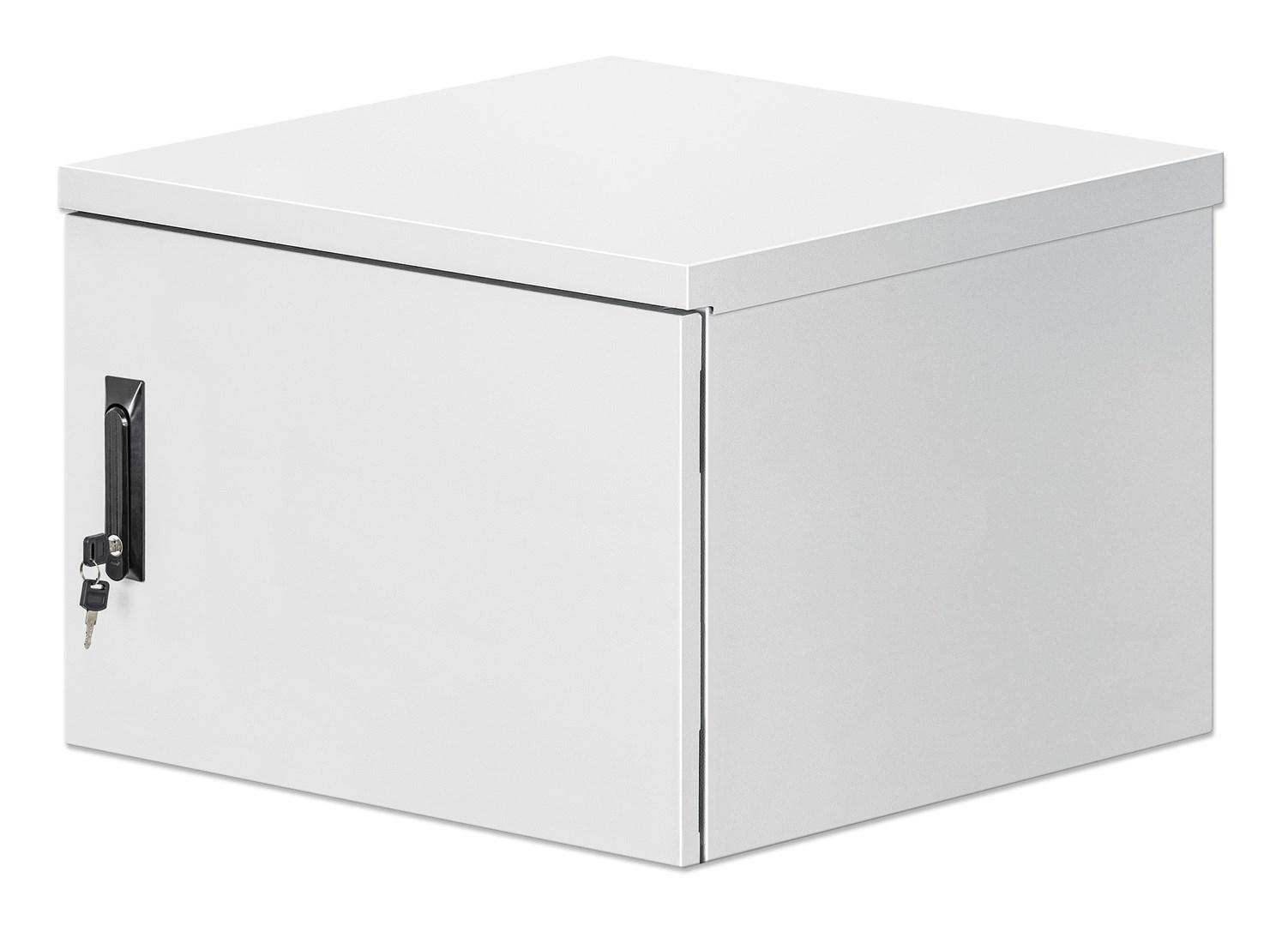 Vægmonteret 19" rackskab Intellinet Industrial IP55 9U - 600 mm, lysegrå