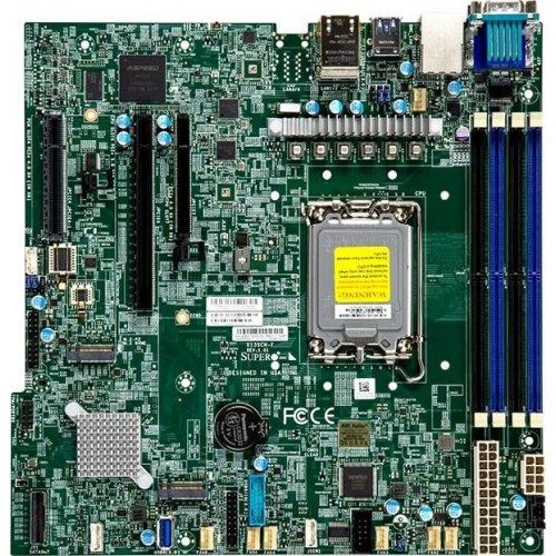 Serverbundkort Supermicro MBD-X13SCH-F - Intel C226, LGA 1700, micro ATX