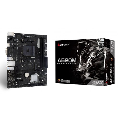 Bundkort Biostar A520MHP AMD A520 Socket AM4 micro ATX