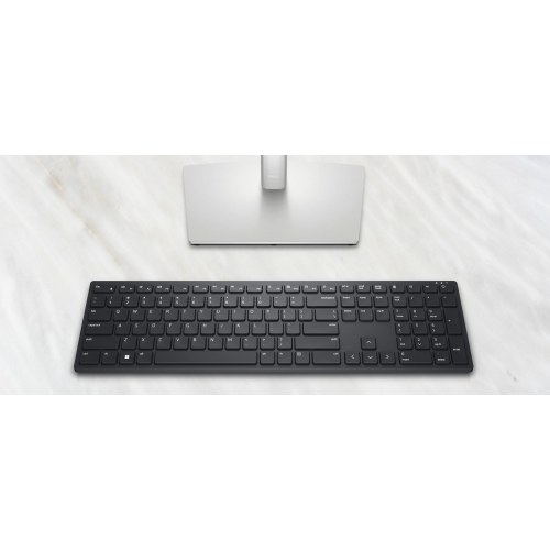 Trådløst tastatur DELL KB500 US International - sort
