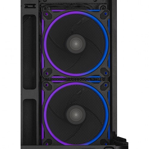 PC-kabinet ASUS PRIME AP202 ARGB Mini Tower - sort