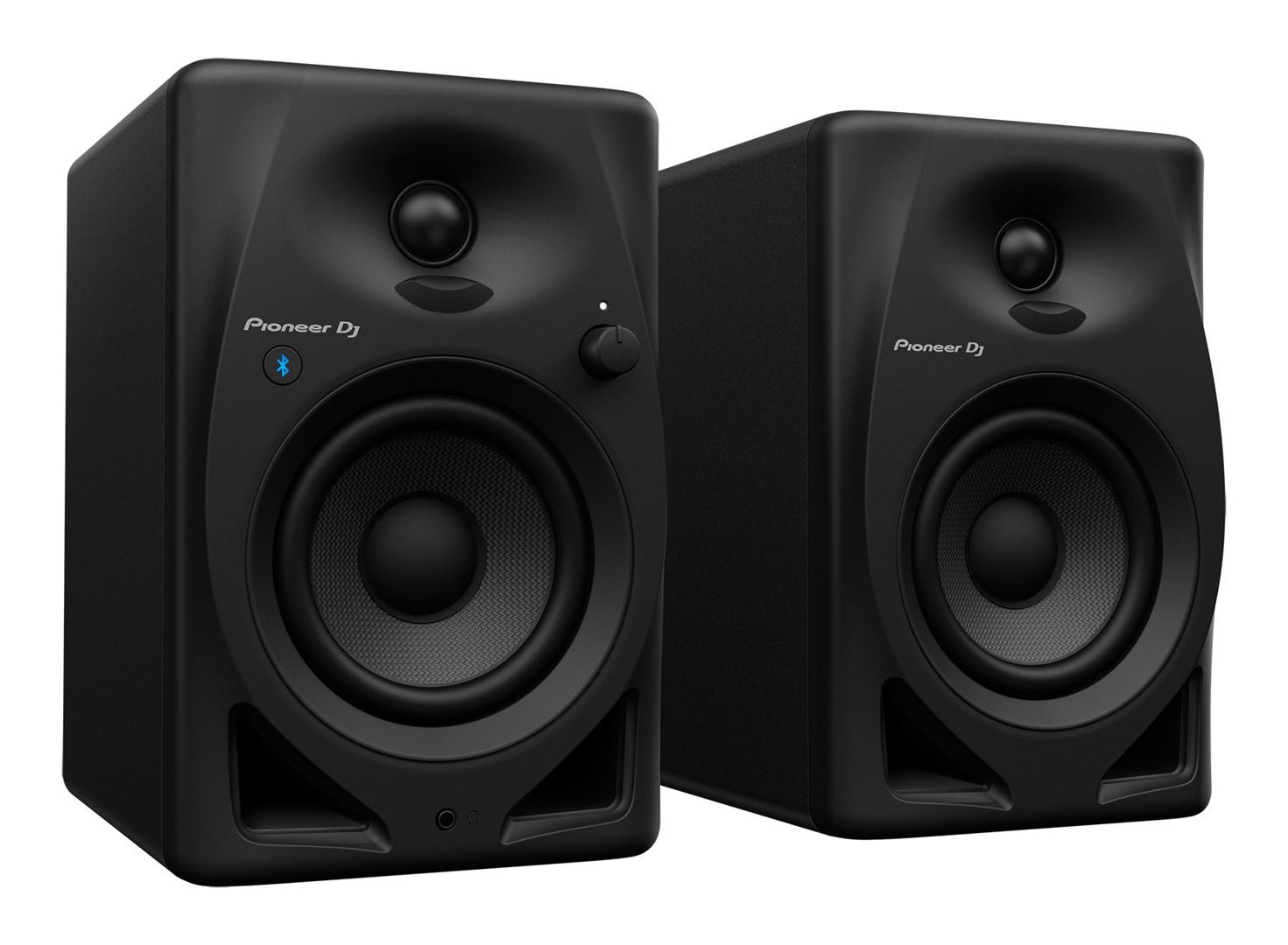 Pioneer DM-40D-BT aktive 2-vejs Bluetooth højttalere, 38 W, sort, 2 stk.