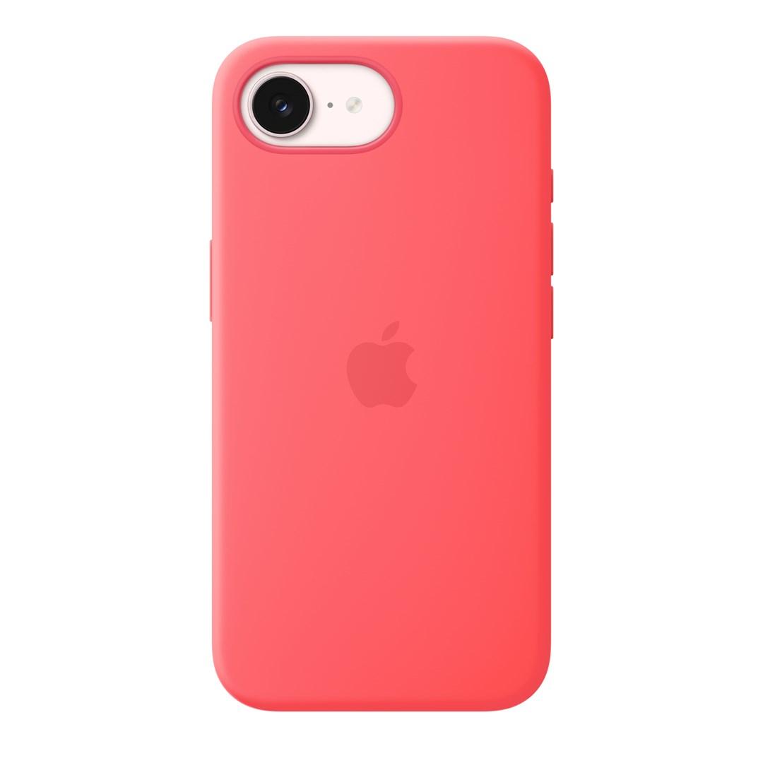 Mobilcover Apple iPhone 17e Silicone Case med MagSafe - Bright Guava