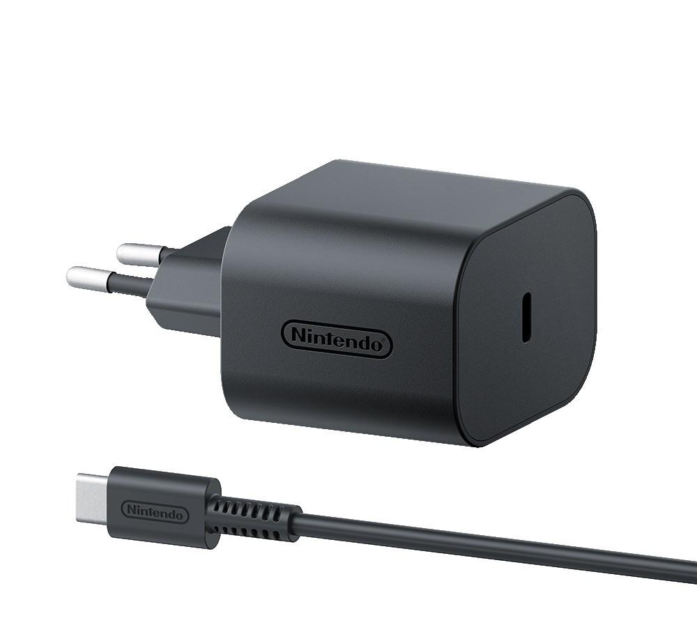 AC-adapter Nintendo Switch 2 - sort