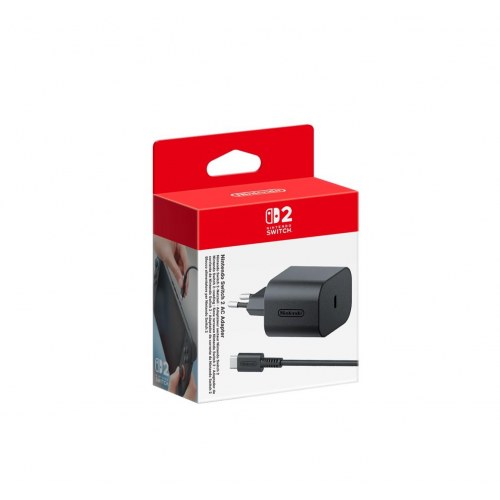 AC-adapter Nintendo Switch 2 - sort