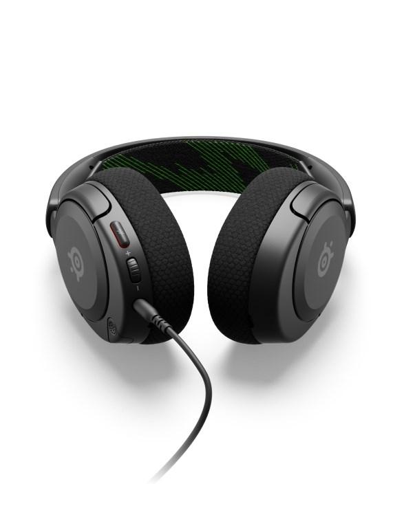 Gamingheadset SteelSeries Arctis Nova 1X - sort/grøn