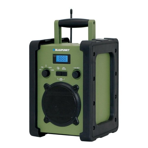 FM-radio Blaupunkt PP35BT Survival - sort/grøn