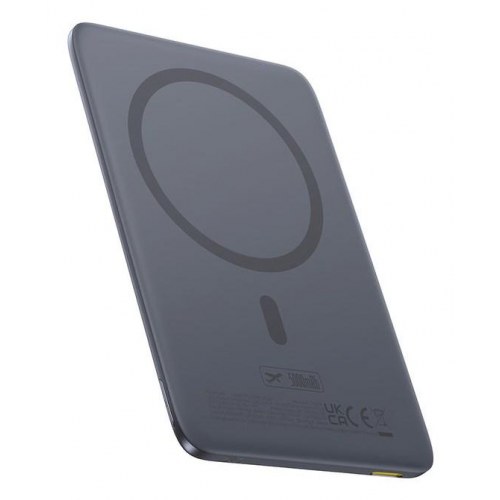 Powerbank Baseus PicoGo Ultra-Slim 5000 mAh trådløs - grå
