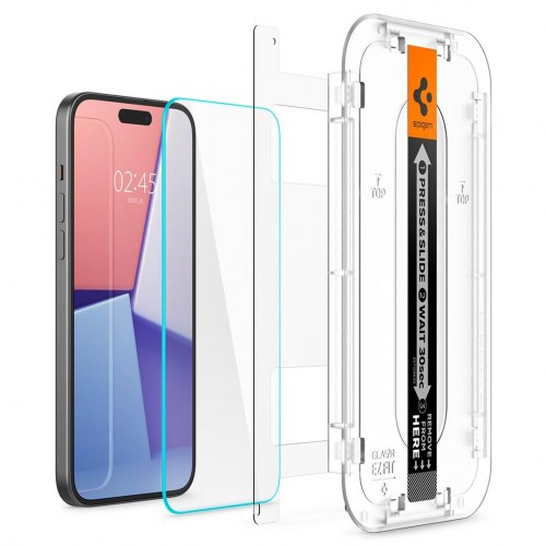Skærmbeskytter Spigen AGL06903 til Apple 6,1" - 2 stk.