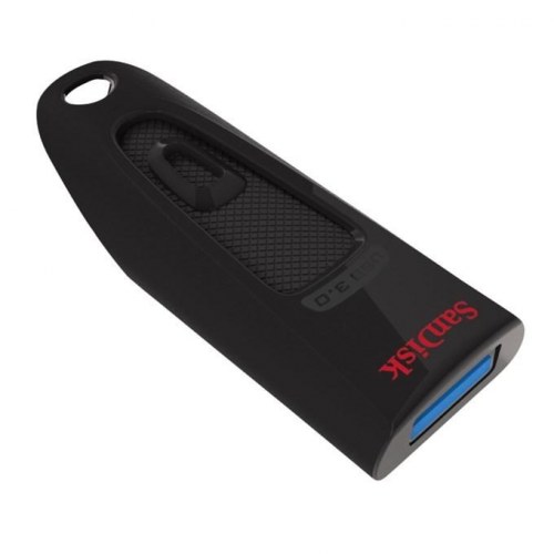 SanDisk Ultra USB-flashdrev 128 GB USB-A 3.2 Gen 1 - Sort