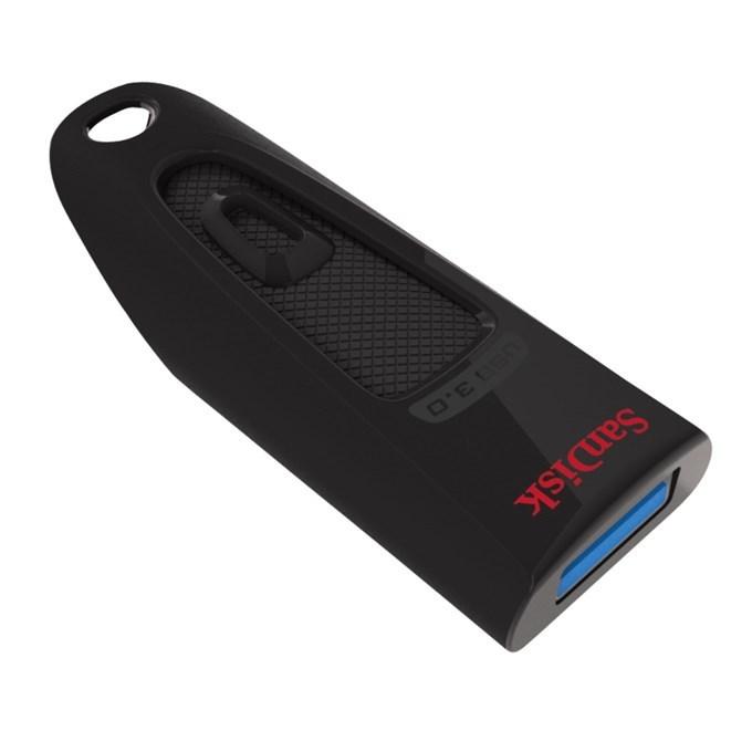 SanDisk Ultra USB-flashdrev 128 GB USB-A 3.2 Gen 1 - Sort