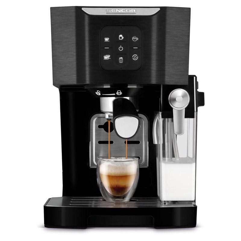 Sencor SES 4040BK semiautomatisk espressomaskine 1,4 l 20 bar - sort kaffemaskine