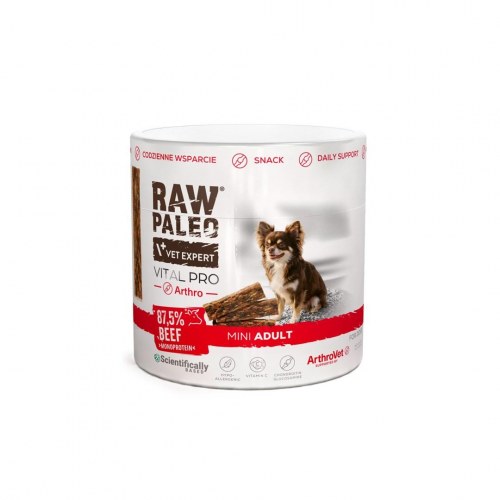 Hundegodbidder VetExpert Raw Paleo Vital Pro Arthro Beef Mini Mono - 100 g