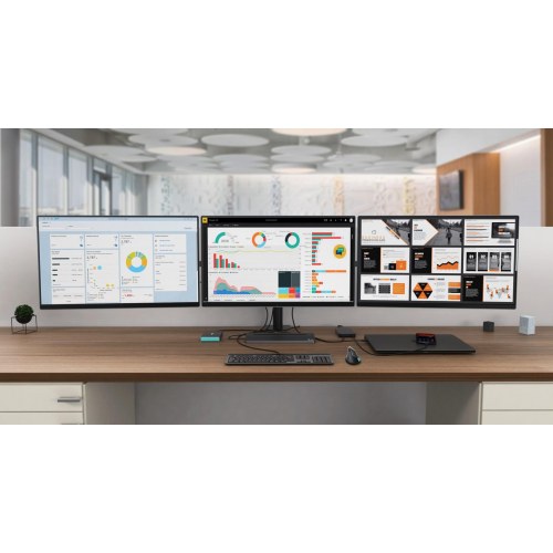 Dockingstation I-Tec Metal USB-C Ergonomic 4K 3x Display - 85 W
