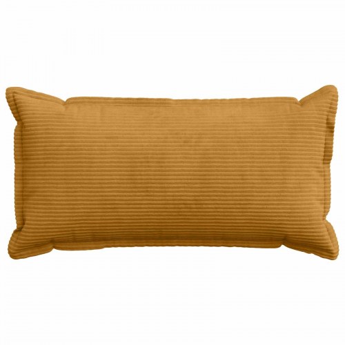 Pudebetræk HOUTEN 6 stk. - gul 40 x 80 cm i cordfløjl