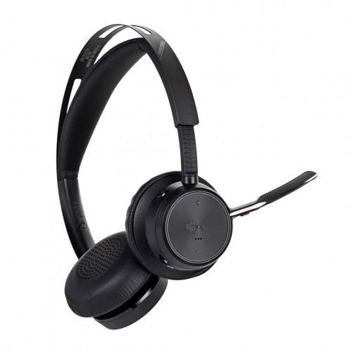 Headset Poly Voyager Focus 2-M USB-C-C med USB-C/A-adapter og ladestander