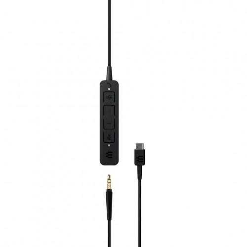 EPOS ADAPT 165T USB-C II headset med USB-C og 3,5 mm - sort