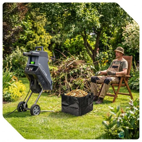 Elektrisk grenkværn 2500 W 45 l - W94205