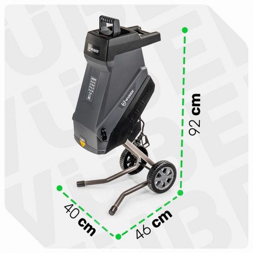 Elektrisk grenkværn 2500 W 45 l - W94205