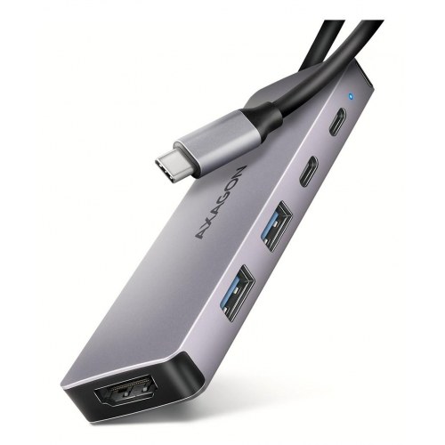 USB-C hub AXAGON HMC-5H60 - HDMI 4K, 2 x USB-A, PD 100 W