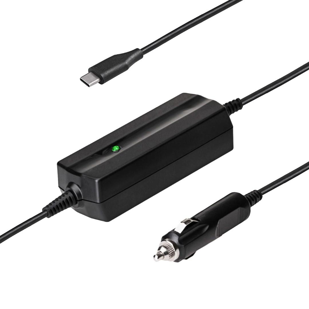 Biloplader Akyga AK-ND-83 USB-C 65 W - sort