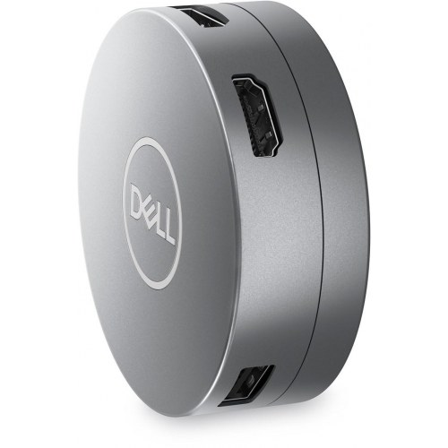 USB-C-multiportadapter Dell DA305 6-i-1 - sølv