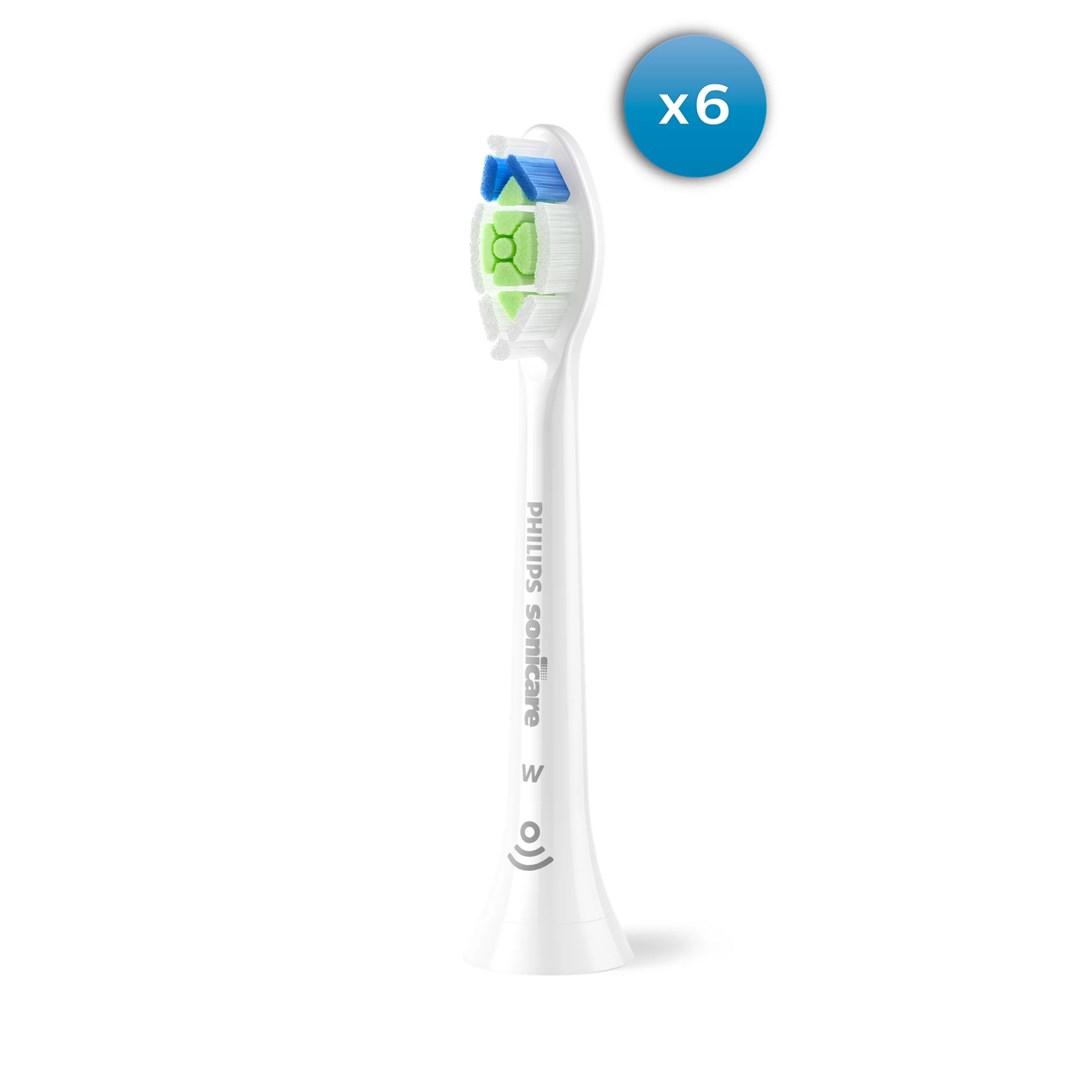Philips Sonicare Optimal White HX6066/87 tandbørstehoveder 6-pak - hvid