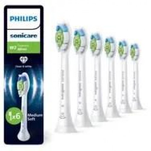 Philips Sonicare Optimal White HX6066/87 tandbørstehoveder 6-pak - hvid