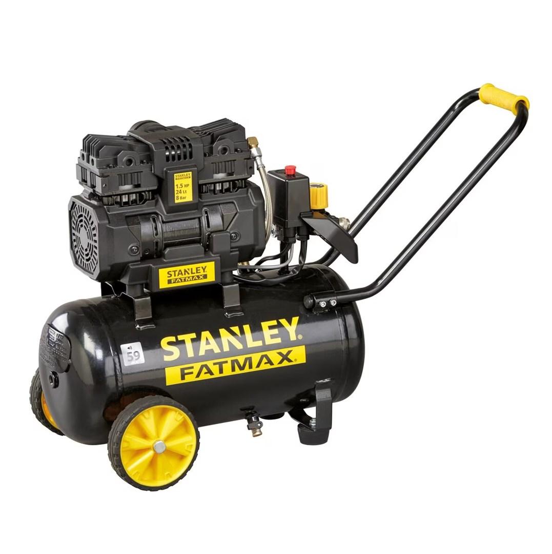 Oliefri kompressor STANLEY FATMAX 24 l - støjsvag