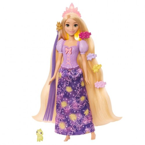 Modedukke Disney Princess Rapunzel med lys i håret