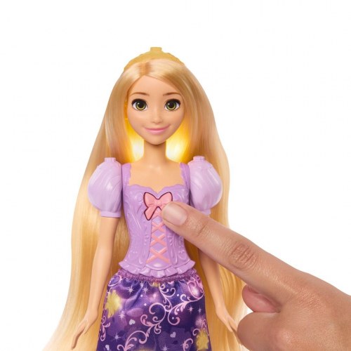 Modedukke Disney Princess Rapunzel med lys i håret