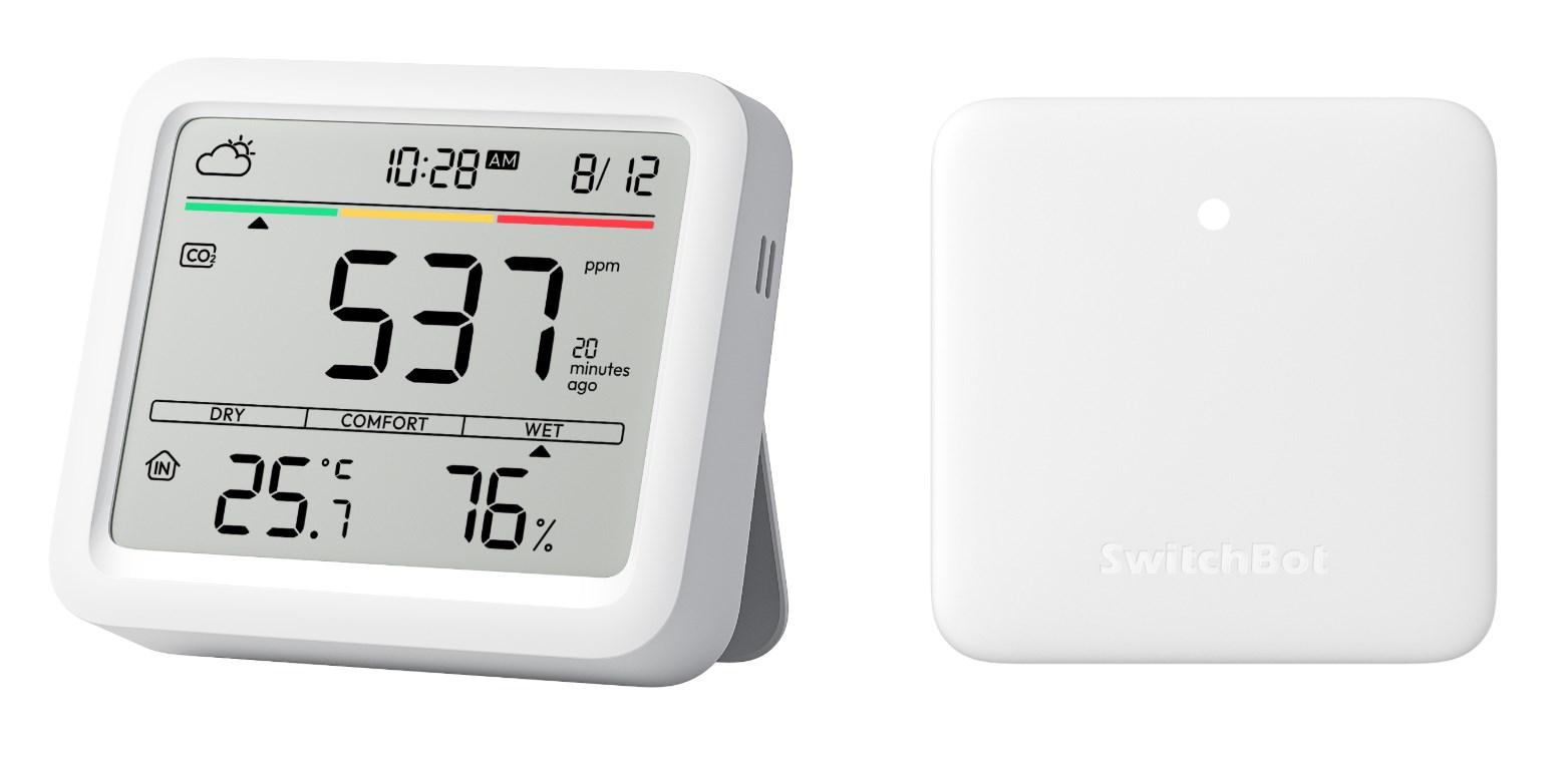 CO2-måler SwitchBot Meter Pro - hvid