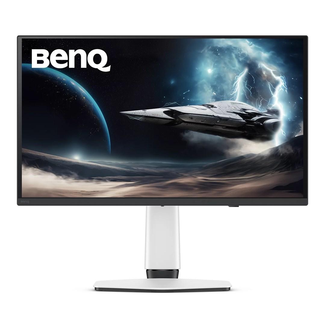 Gaming-skærm BenQ EX271UZ 26,5" 4K OLED - sort/hvid