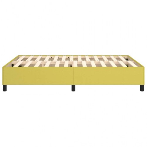 Boxspring sengeramme grøn 140 x 190 cm - stof
