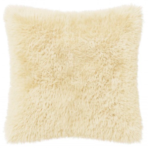 Pudebetræk HEERLEN i PV fleece - cremefarvet 30 x 30 cm, 2 stk.