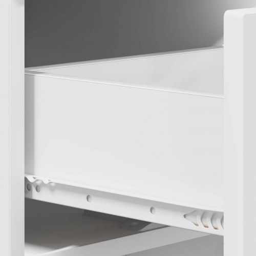 Skænk hvid 70 x 38 x 75 cm i konstrueret træ