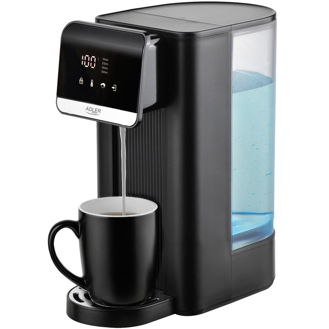 Instant Hot Water Dispenser 2.5 L Touch Panel 8 Temperature Settings 4 Volume Modes LED Display
