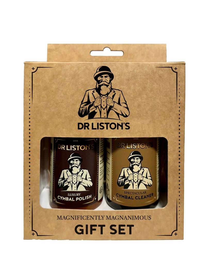 Dr Liston's Cymbal Care Gift Set DR-GS-CCLCYP - sæt til rensning og polering af bækkener 2 x 150 ml