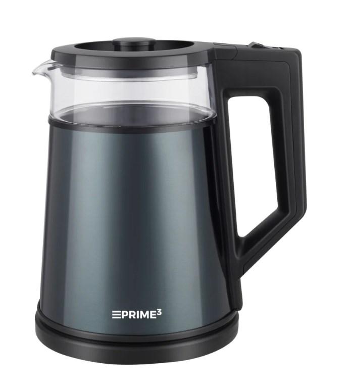 PRIME3 SEK21 elkedel 1,2 l 1355 W - sort, ledningsfri vandkedel med 360 graders base