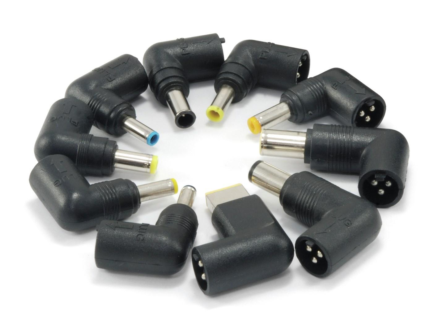 Conceptronic universal notebook-adapter 65 W med 12 strømstik