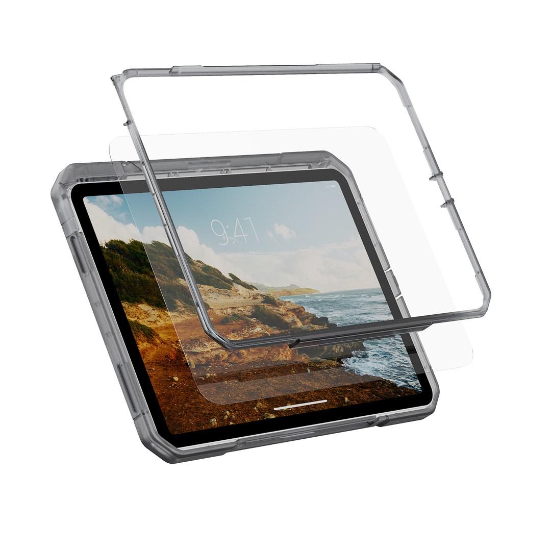 Urban Armor Gear Trooper cover til Apple 11" tablet - transparent/ash med skærmbeskytter